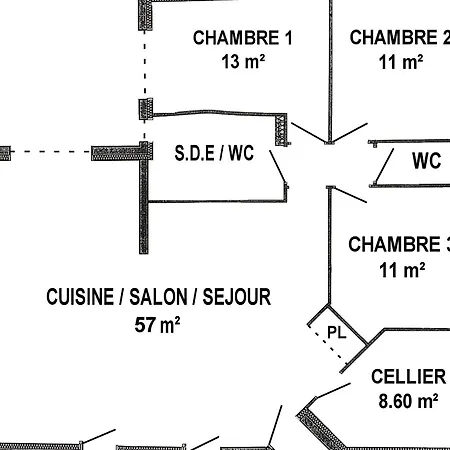 Hébergement de vacances Maison Moderne 3 Avec Jardin, Wifi Et équipement Bébé Dans La Brière - Fr-1-306-1224 Saint-Joachim